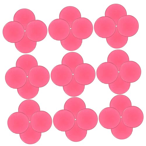 ibasenice 100pcs Pink Bingo Chips Boys and Girls Math Counters Plastic Learning Counters Bingo Game for Boys and Girls