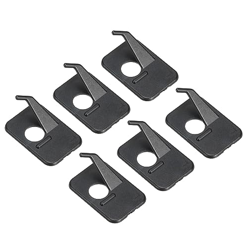 PATIKIL Flèche Repos, 6 Paquet Plastique Adhésif Tir Arc Flèche Support pour Gauche Main Composé Arc Classique Arc