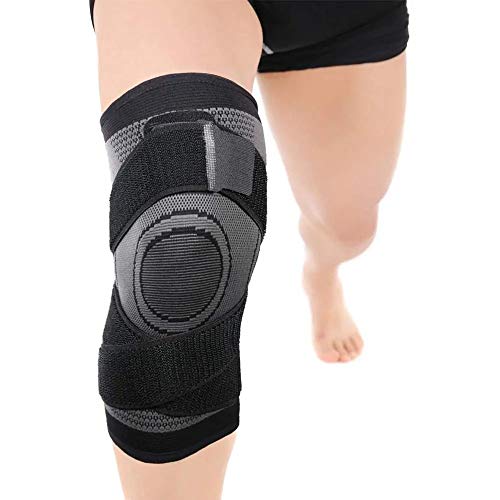 Joelheira Elastica 3D Joelhos Compressão Exercício Estabilidade Academia Articulação Fitness Apoio S