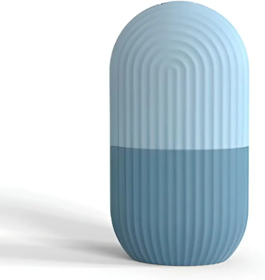 Molde Massageador Cubo de Gelo Rosto Tira Olheiras Ice Face Roller Suporte para Massagem Facial bastão de beleza facial Cuidados com a pele Silicone Face Ferramenta de Esfera de ice para clarear