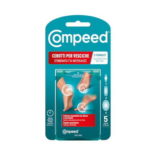 COMPEED Cerotti per vesciche, a lunga durata e...