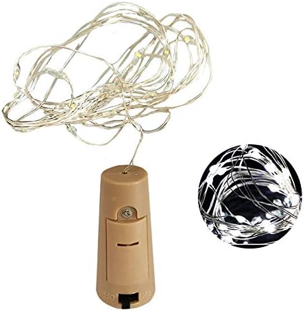 Yutang Mini LED Wine Bottle Cork Light Fairy Light String Copper Wire Electric Operation Dream Star DIY Light String Festive Wedding Decoration