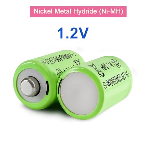 Baterías recargables NiMH 1/3 AAA 150mAh 4 unidades miniatura 7