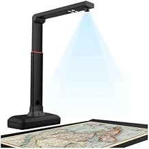 A2/A3 Large Format Camera Scanner, Overhead Scanner, 23MP Book/Document Scanner, Auto-Flatten & Fingerprint Removal Technologies, PC/Mac Compatible