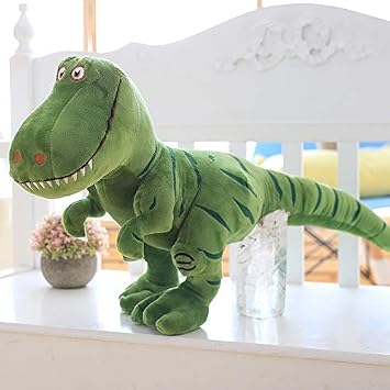 Giant Tyrannosaurus Rex Plush Perfect Gift for Dinosaur Lovers, Green
