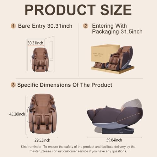 Luxury Recliner Massage Chair Zero Gravity