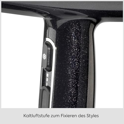 BaByliss Midnight Shine Leichter Haartrockner mit Diffusor – 2100W Leistungsstarker, Eleganter Föhn, Ionen-Technologie gegen Frizz… – Ansicht 6