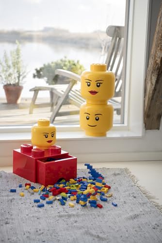 Storage Head S - Contenitore Testa Small Uomo, Giallo - Lego - Immagine 3