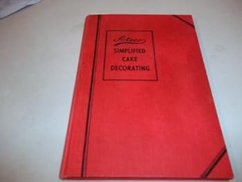 Hardcover Ateco Simplified Cake Decorating Book