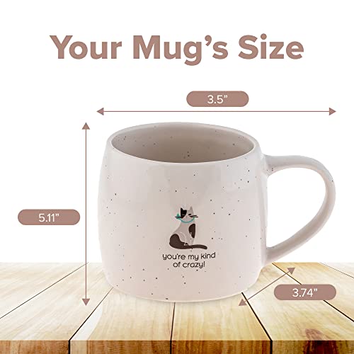Taza Cerámica Karma Reese 16 Onzas con Diseño Gato miniatura 2