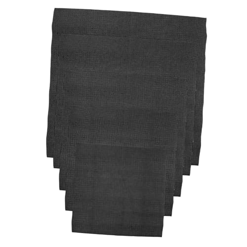 SEWACC 5-Piece Embroidery Gridding Fabrics Cotton Cross Stitch Fabric Sheets Ideal for DIY Decorative Projects