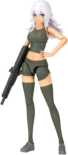 壽屋(KOTOBUKIYA) 創彩少女庭園 トレーニングウルフさん 全高約163mm 1/10スケール プラモデル