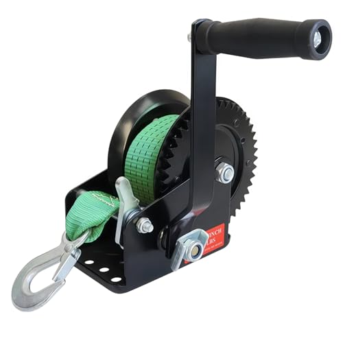 Quxxuol�n���h�E�C���` �x���g���E�C���`�蓮 ���[�v�z�C�X�g �ő�ω׏d3500LBS �芪���E�B���` �����E�ג��ߗp �{�[�g�E�W�F�b�g�X�L�[�ړ��p (�d�C�j���i�j,2000LBS)