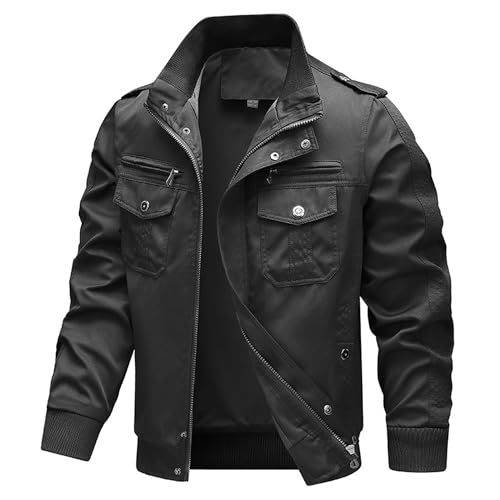 Veste militaire homme pour protéger du vent avec rangement facile