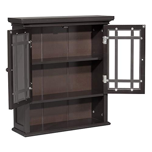 Teamson Home Neal Removable Wall Cabinet With 2 Doors And 1 Shelf #TOP7