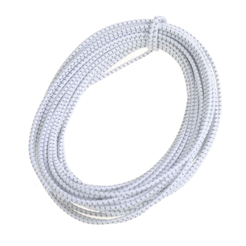 COTOWIN Reflective Elastic Cord, 10 Yards (White, 2mm)