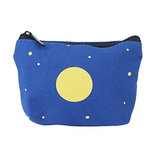 Preisvergleich Produktbild RQWY Coin PurseFashion Geldbörsen Frauen Kleine Nette Kreditkarteninhaber Schlüssel Geld Taschen Kopfhörer Reißverschluss Lagerung für Mädchen Kinder Kinder Geldbörse blau