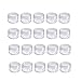 Produktbild Nailart Döschen,Worsendy Leere Döschen,20 Stück Plastik Döschen Leerer Kosmetikbehälter mit Deckel für Cremes Muster Makeup Speicher, 5 g/10g/15g/20g (5g)