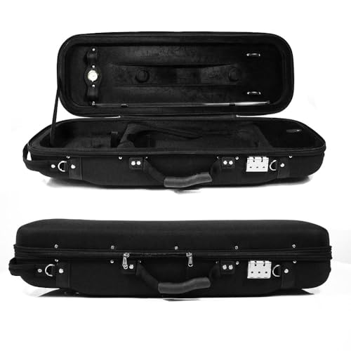 Estojo Retangular Luxo E.V.A Violino 4/4 Preto