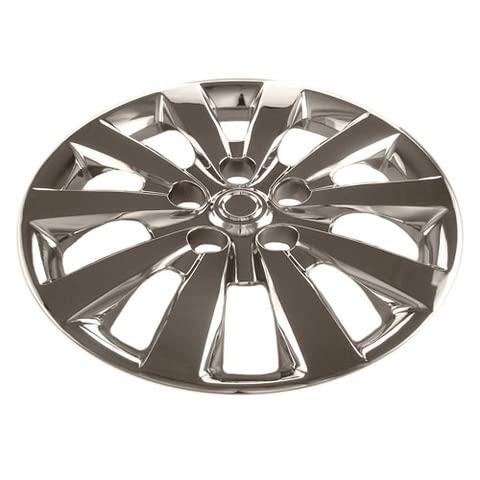 Hubcaps - Premium Quality 16 Inch Chrome Hubcaps / Wheel Covers Fits 2013 2014 2015 2016 2017 2018 2019 Nissan Sentra, Heavy Duty Construction (Set Of 4) (53089Amc-4) #TOP2