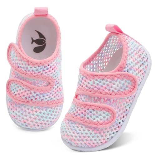 Image of FEETCITY Baby Boys Girls Water Shoes Quick Drying Aqua Sock for Outdoor Beach Pool Shoes Infant Summer Sandals