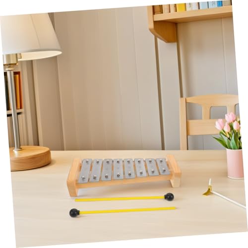 Xylophone notes avec maillets pour l'éveil musical préscolaire
