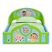 Delta Children - CoComelon 4-Piece Toddler Room-in-a-Box Set – Includes Sleep and Play Toddler Bed, Table, 1 Chair and Fabric Toy Box, Green