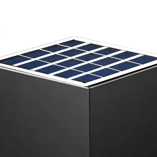 Luces activadas inteligentes ultrabrillantes con carga solar y diseño resistente de pared 6