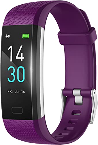 Loluka Reloj de seguimiento de fitness, IP68, resistente al agua, rastreador de actividad GPS, reloj deportivo colorido con 16 modos deportivos, seguimiento del sueño, contador de pasos para hombres y