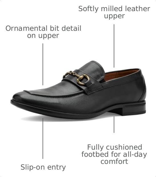 Image of Florsheim Zaffiro Moc Toe Bit Loafer Ii | Office Shoes