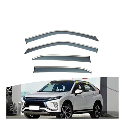 Déflecteur de fenêtre pour Mitsubishi Eclipse Cross contre buée et pluie - 2
