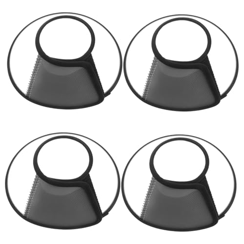 Collier de protection chiens chats lot de 4 collerettes transparentes