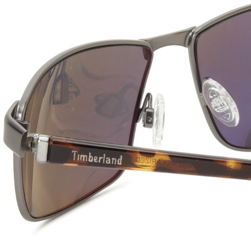 Timberland Men's TB9035SW6109D Polarized Wrap Sunglasses4