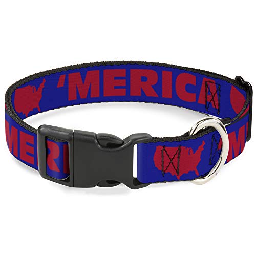 Collar ajustable pc-w30030-ws con clip de plástico resistente para perros 2