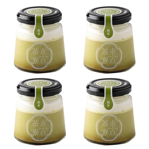 東白茶寮 煎茶プリン 4個 (冷蔵便)