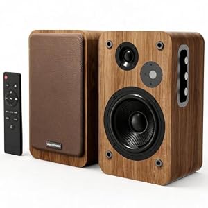 VENTOSONIDO Active Bookshelf Speakers 36W RMS Studio Monitor