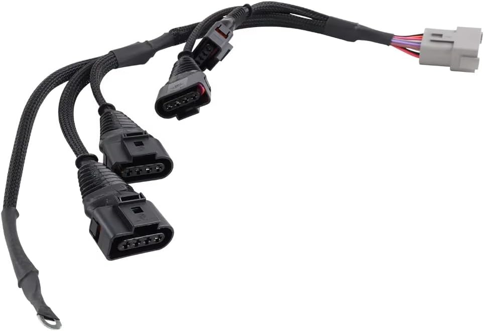 Ignition leads For VW For Golf 1.8L L4 Turbo 2000 2001 2002 2003 2004 2005 2006 034-701-0004 0347010004 Ignition Coil Wiring Harness Loom