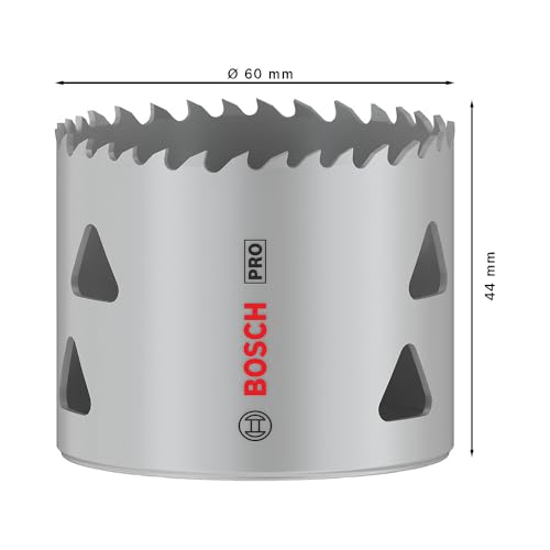 Bosch 1x PRO Multi Material Hole Saw (for Softwood, Drywall, Ø 60 mm, Professional Accessory Rotary Drill/Drivers) 5 Bosch 1x PRO Multi Material Hole Saw (for Softwood, Drywall, Ø 60 mm, Professional Accessory Rotary Drill/Drivers) - Image 5