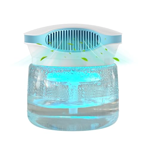 Dayear Air Filter Aroma Diffuser Ioniser with 30ml Essential Oils, Water Air Purifier &Colour Changing LED Light, Air Freshener Humidifier Aromatiser Quiet Air Cleaner for Home/Bedroom