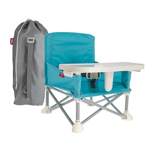 Nuby Pop-Up Booster Seat with Removable Tray - 6+ Months - Portab...