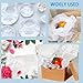 200 Pcs Acid Free Archival Tissue Paper Archival Packing No Acid Unbuffered Interleaving White Tissue Paper Bulk for Storing Clothes Textiles Jewelries (20×30 inch)