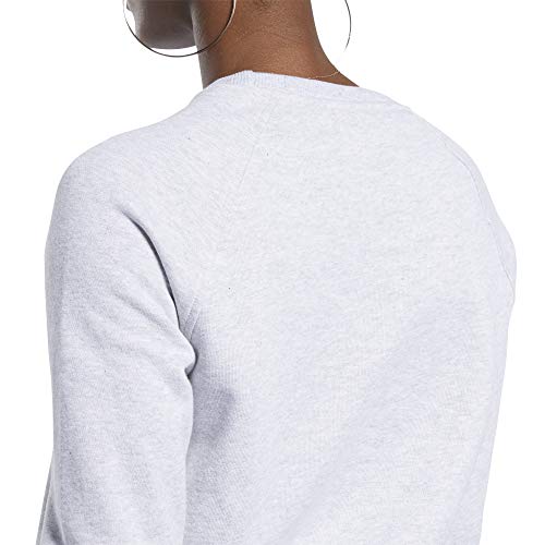 Reebok Classic Vector Crewneck, Light Grey Heather, Medium #TOP2