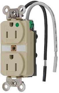 15A 5-15R 125V Receptacle Duplex Ivory - Pack Of 6