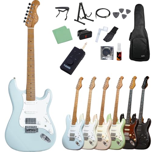 Amazon | Eris. Nestia エレキギター初心者セット SSH コイル