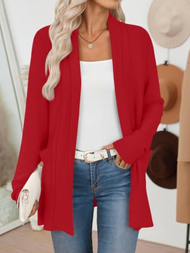 Image of LILLUSORY Cardigan for Women Lightweight Cardigans Fall Fashion Outfits