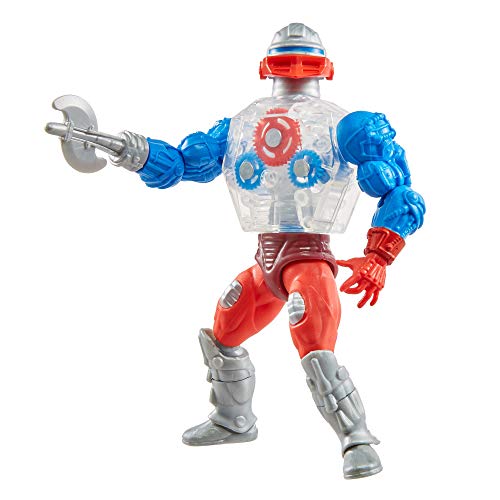 Masters of the Universe GRX00 - Origins Roboto Actionfigur, ca. 14 cm große Actionfigur, Figuren zum Spielen und Sammeln, Geschenk für 6- bis 10-Jährige und erwachsene Sammler – Bild 5