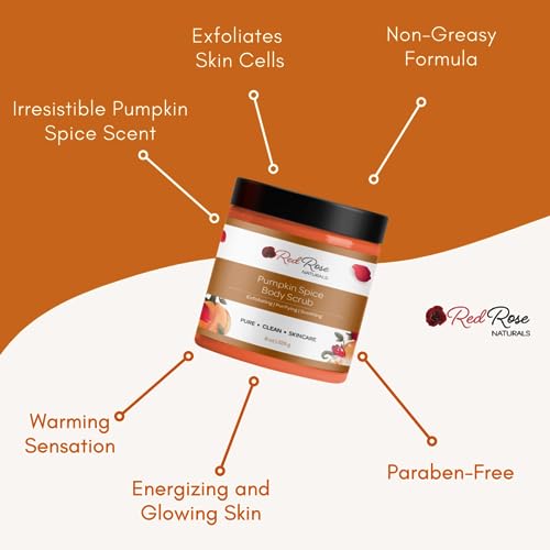 Red Rose Naturals Pumpkin Spice Body Scrub thumb #7