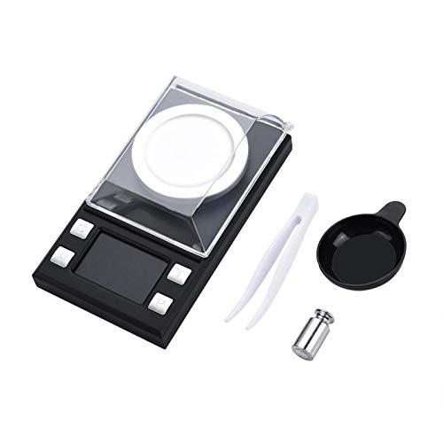 Báscula digital de bolsillo 0.001g x 50g para joyería miniatura 1