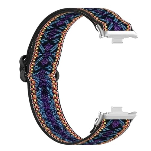 [�����ȓX] �i�C�������[�v�X�g���b�v�u���X���b�g Replacea/ble ���X�g�o���h �ɓK��Redmi ���v 6/5/4 �Ƀt�B�b�g �ɓK��Xiaomi Mi �o���h 9/8 �v�������\�Ȏ��(Blue Purple)