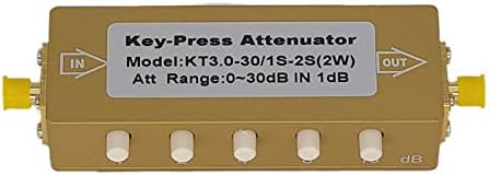 Adjustable Key-Press Attenuator Step-Adjustable Attenuator 0-30dB SMA 2W